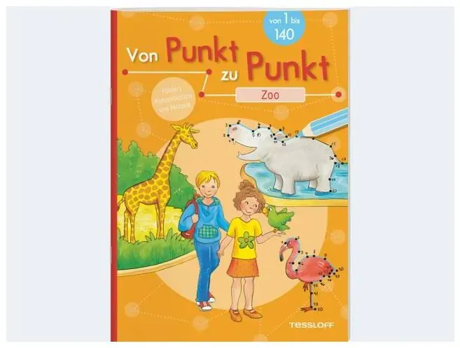 Punkt z Punkt 1-140 Zoo 7J 32S 28x20cm - 4483-3