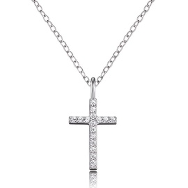 Engelsrufer Halskette mit Anhänger »Kreuz, ERN-LILCROSS-ZI-G«, 85874404-0 Silber-925