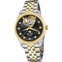 Jaguar Damen Uhr Analog Elegant silber gold D2UJ995/2 -