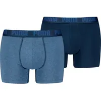 Puma Herren Unterhose Everyday Basic Boxer 2er Pack, - Denim