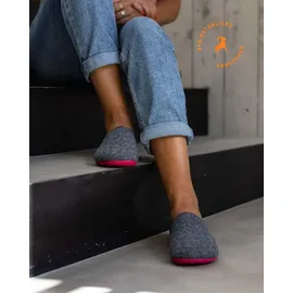 Gottstein Wool Slip-On Filzhausschuh grau