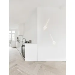 CLOCK Wandaufbauleuchte