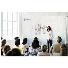 Holtz Schreibtafel Infinity Wall X 880 x 1180 mm Weiß