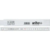 Wiha Zollstock 27057 Weiß 2 m