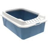 Rotho Katzentoilette Bonnie M Blau/Weiß