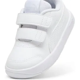 Puma Courtflex V3 Kinder Weiß/Silber 20