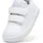Puma Courtflex V3 Kinder Weiß/Silber 20