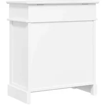 vidaXL Schuhschrank 50 x 58 x 28 cm weiß / weiß