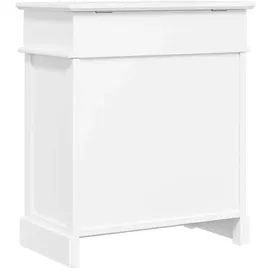 vidaXL Schuhschrank 50 x 58 x 28 cm weiß / weiß