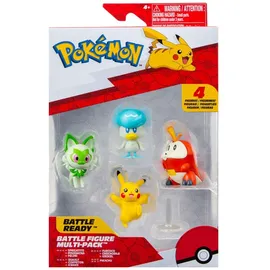 Pokémon Pokemon Battle Figuren 4er Pack 5 cm