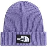 The North Face TNF Logo Box Cuffed Beanie Lila