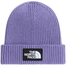 The North Face TNF Logo Box Cuffed Beanie Lila
