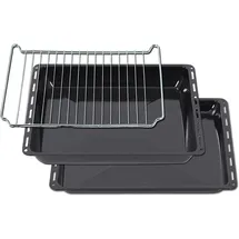 ICQN Backblech & Gitter Set 44,5 x 37,5 x 2,5 cm