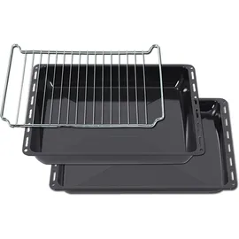 ICQN Backblech & Gitter Set 44,5 x 37,5 x 2,5 cm