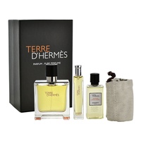 Hermes Terre d ́Hermes Pure Perfume 75ml & 15ml Perfume & 40ml Duschgel