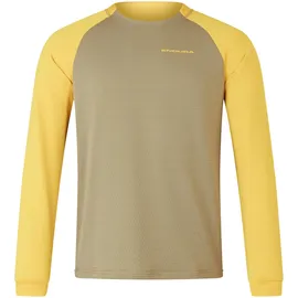 Endura SingleTrack Fleece Longsleeve (Größe XXL, oliv)