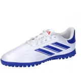 Adidas COPA Pure 2 Club Football Boots Turf Fußballschuhe, Cloud White/Lucid Blue/solar red, 38 2/3