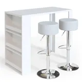 Vicco Bartisch-Set 57 x 117 cm Weiß
