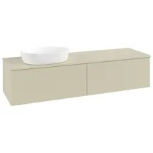 Villeroy & Boch Antao Waschbeckenunterschrank L37_1 1600x360x500mm mit Beleuchtung mit Struktur FK/AP: HJ/0