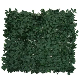 Mendler Sichtschutz Wandfliese HWC-L78 50 x 50 cm Grün Kunststoff 4 St.