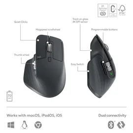 Logitech MX Keys S Combo Scherenschalter QWERTY