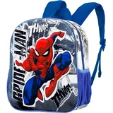 Marvel Spiderman Jumping-Kleiner 3D Rucksack Grau
