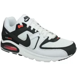 Nike Herren Air Max CommandLaufschuhe, Weiß (White/Black-Max Orange), 40.5