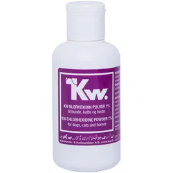 KW Chlorhexidin Puder - zur Desinfektion kleinerer Wunden bei Hunden, Katzen & Pferden 50 g
