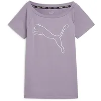 Puma Train Favorite Jersey Cat Tee T-Shirts, Blasse Pflaume, L