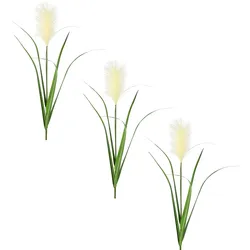 Kunstzweig CREATIV GREEN "Pampasgras", beige (creme), B:15cm H:107cm, Kunststoff, Kunstpflanzen