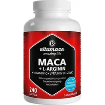 Vitamaze | Amazing Life Maca + L-Arginin Kapseln 240 St.