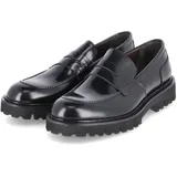 Kaerlek Herren Loafer Schwarz Leder 42