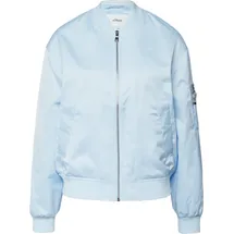 s.Oliver Satin-Blouson mit Bomberkragen blau M