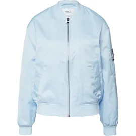 s.Oliver Satin-Blouson mit Bomberkragen blau M