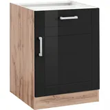 KOCHSTATION »KS-Tinnum«, 60 cm breit, MDF-Fronten, Metallgriff, 1 Schubkasten, Tür