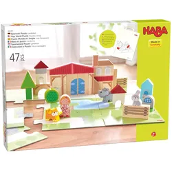 HABA Unisex Puzzle Spielwelt Puzzle Landleben 1er Pack