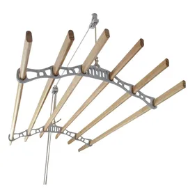 MonsterShop Deckentrockner 2 m weiß