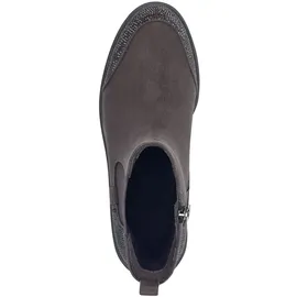 Marco Tozzi Da.-Stiefel für Damen grau, Größe 37 EU