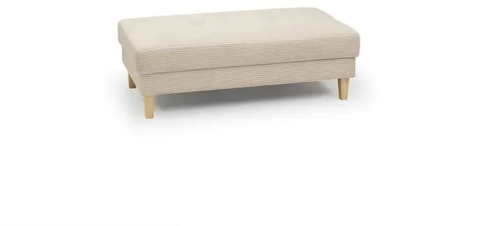 BOOOM Hocker Donna Cord Cream