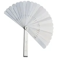FAMEX Shinwa 73796 Fühlerlehre 100 mm mit 25 Fühlern