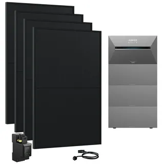 10,7 kWh inkl. 3x B2700 Erweiterungsakku + 4x 440 W Solarpanel