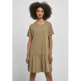 URBAN CLASSICS Valance Tee Dress Shirtkleid Khaki S