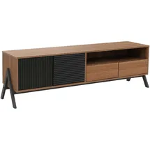 MCW O40 Lowboard 48x155x40cm Natur Metall/MDF/Melamin