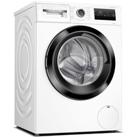 WAN28K43, Waschmaschine - weiß/schwarz