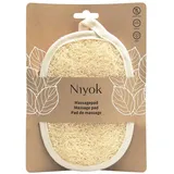 Niyok Massagepad Luffa & Baumwolle