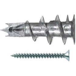 fischer Gipskartondübel Metall GKM S mit Schraube
