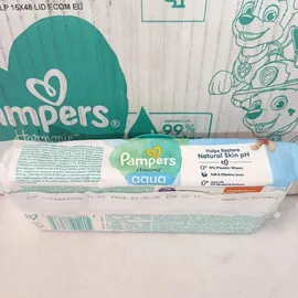Pampers Harmonie Aqua Baby Feuchtetücher Paw Patrol, 15 x 48er Stück