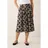 More & More A-Linien-Rock Bedruckt Beige/Schwarz 44