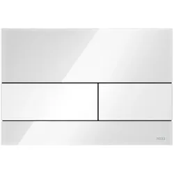 TECEsquare WC-Betätigungsplatte aus Glas   TECE 9240800, Montagezubehör, weiß