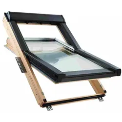 Roto Q4 aus Holz-Schwingfenster (Standard & Komfort Verglasung)